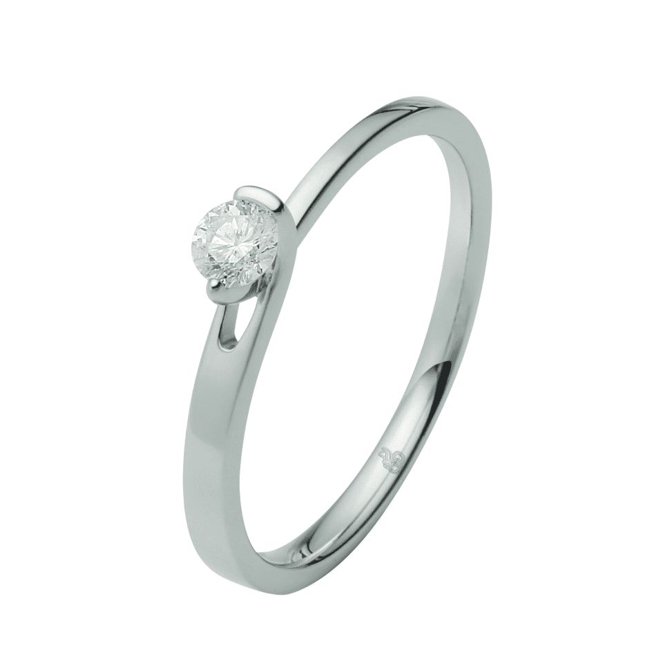 Verlobungsring aus Silber