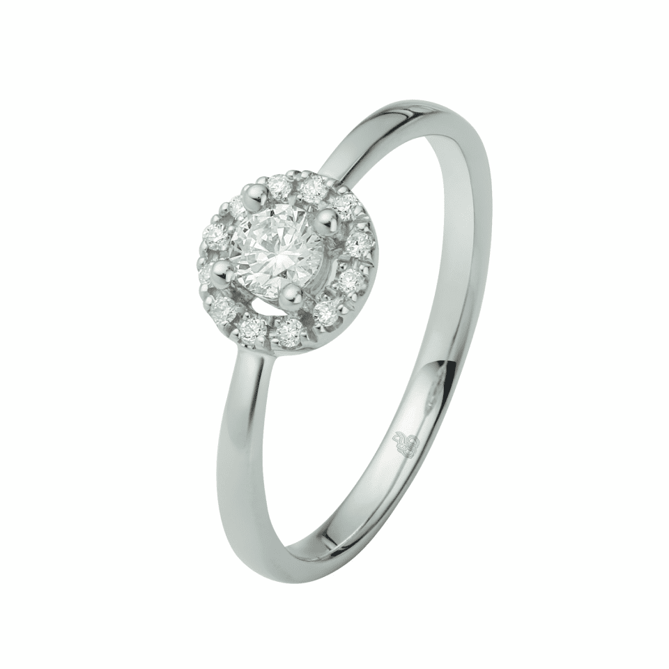 Verlobungsring aus Silber