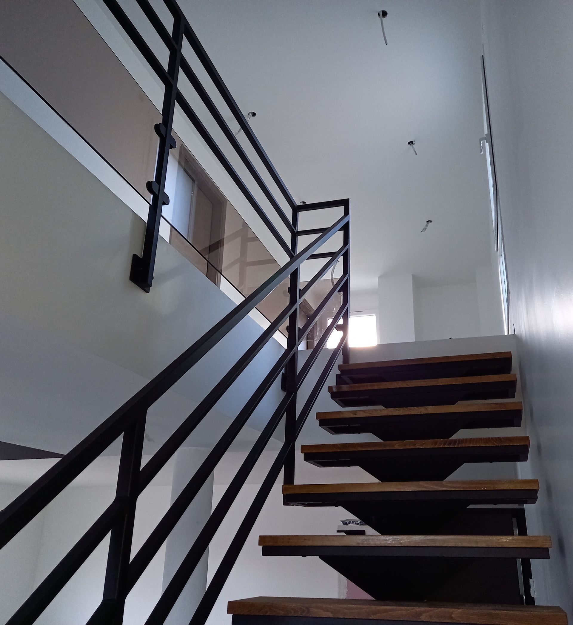 Escalier métallique particulier