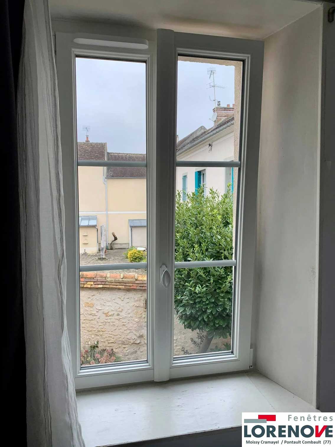 Installation de fenêtre en PVC