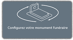 Dessin d'un monument funéraire
