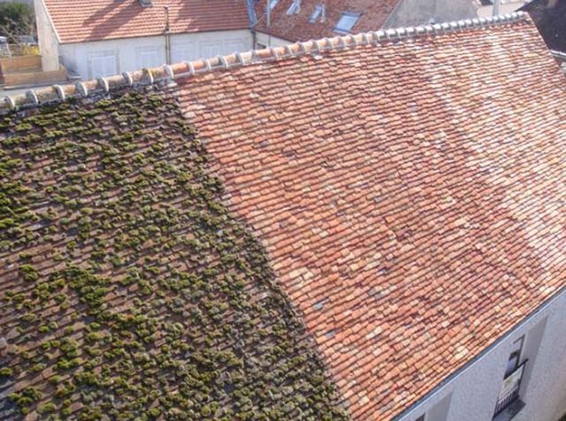 Démoussage de toiture : 3 étapes