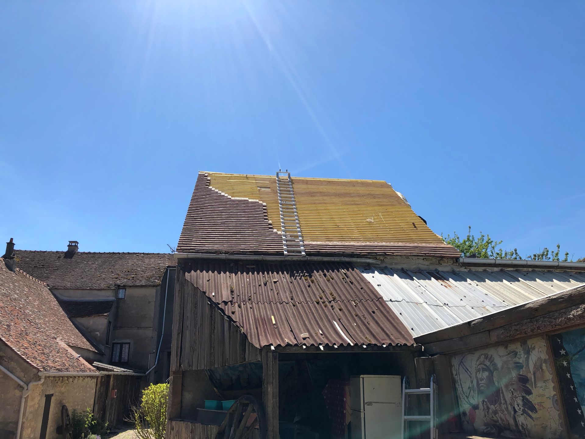 Rénovation complète d'une toiture