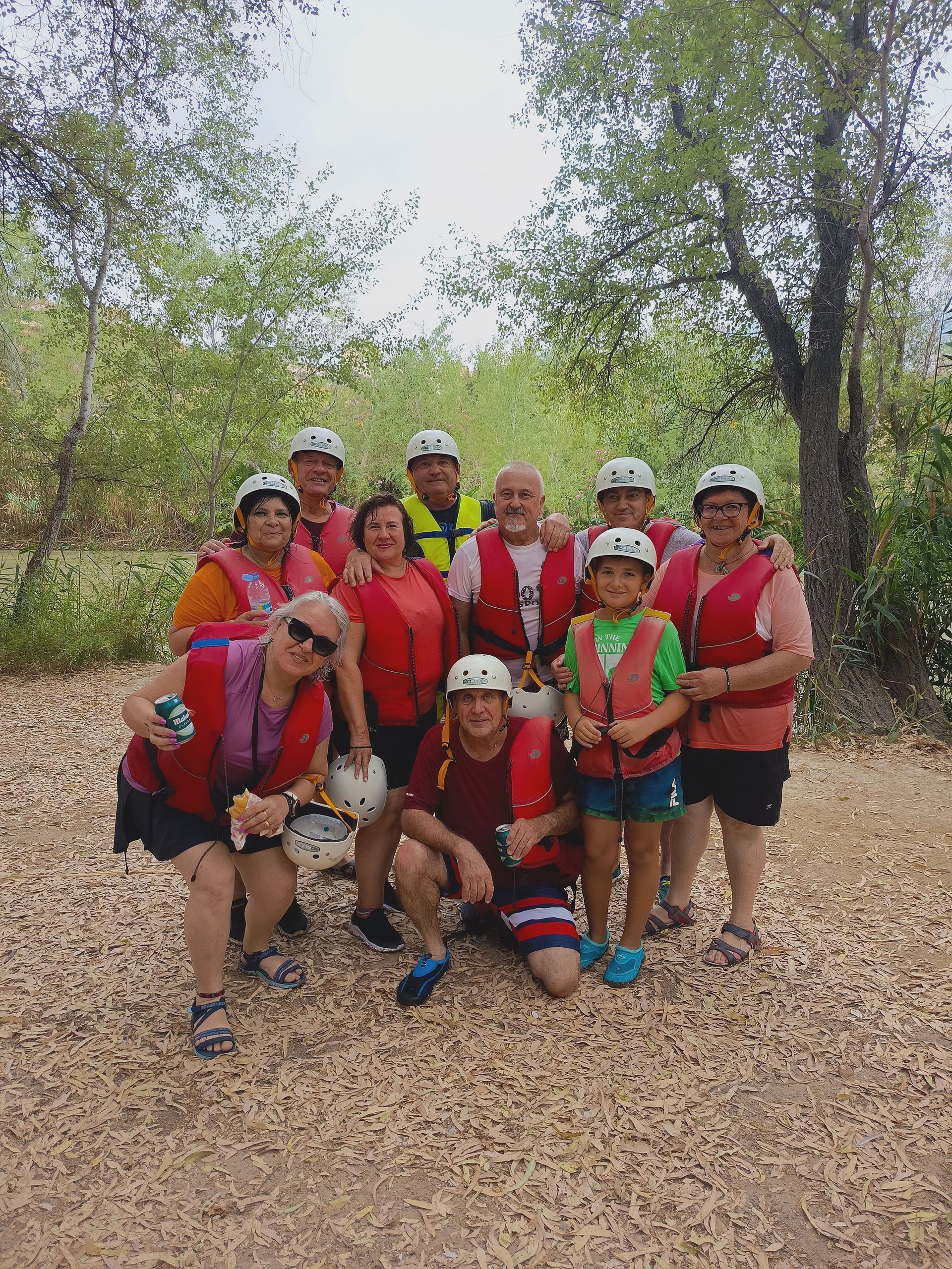 grupo Rafting rio cieza