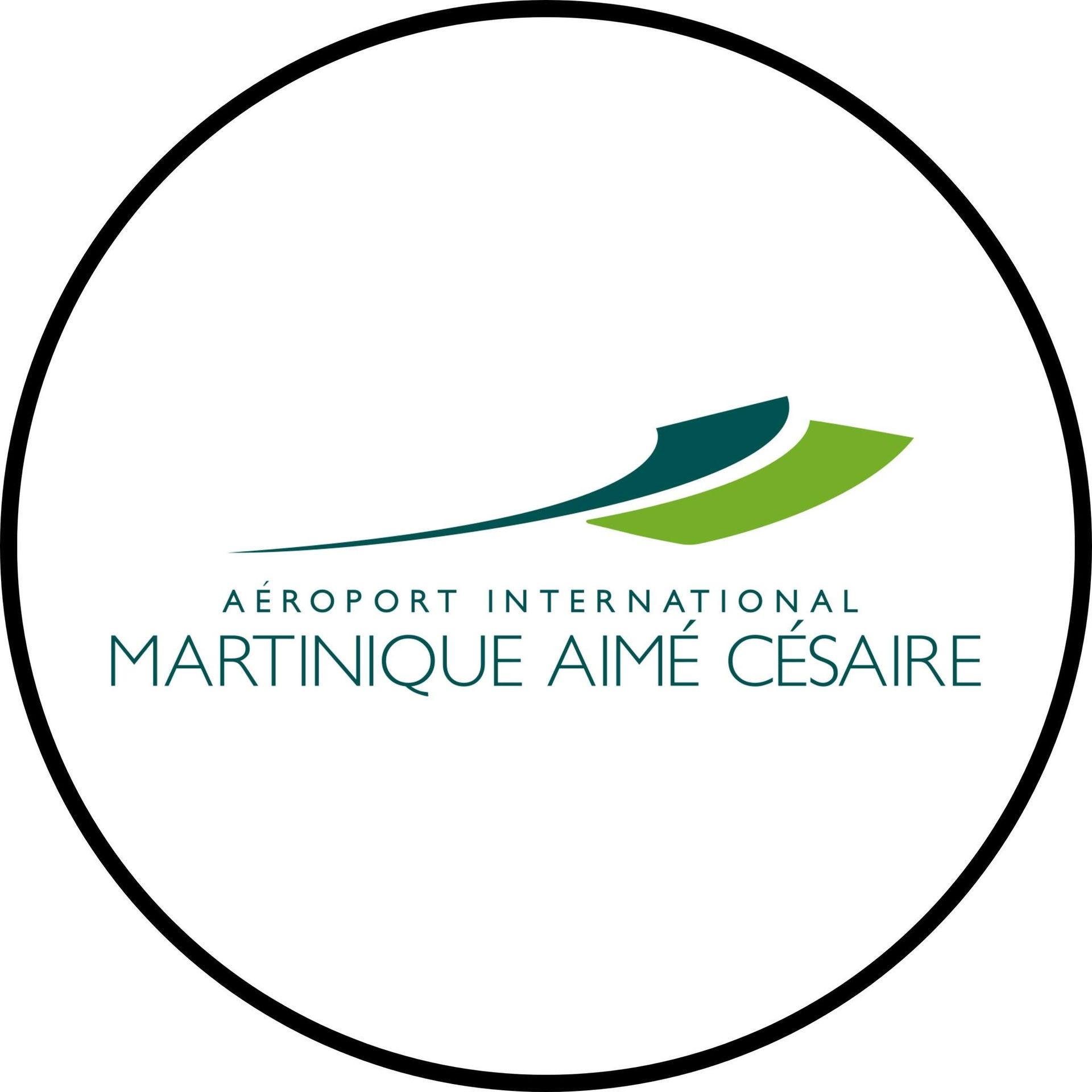 Logo de l'aéroport de Martinique.