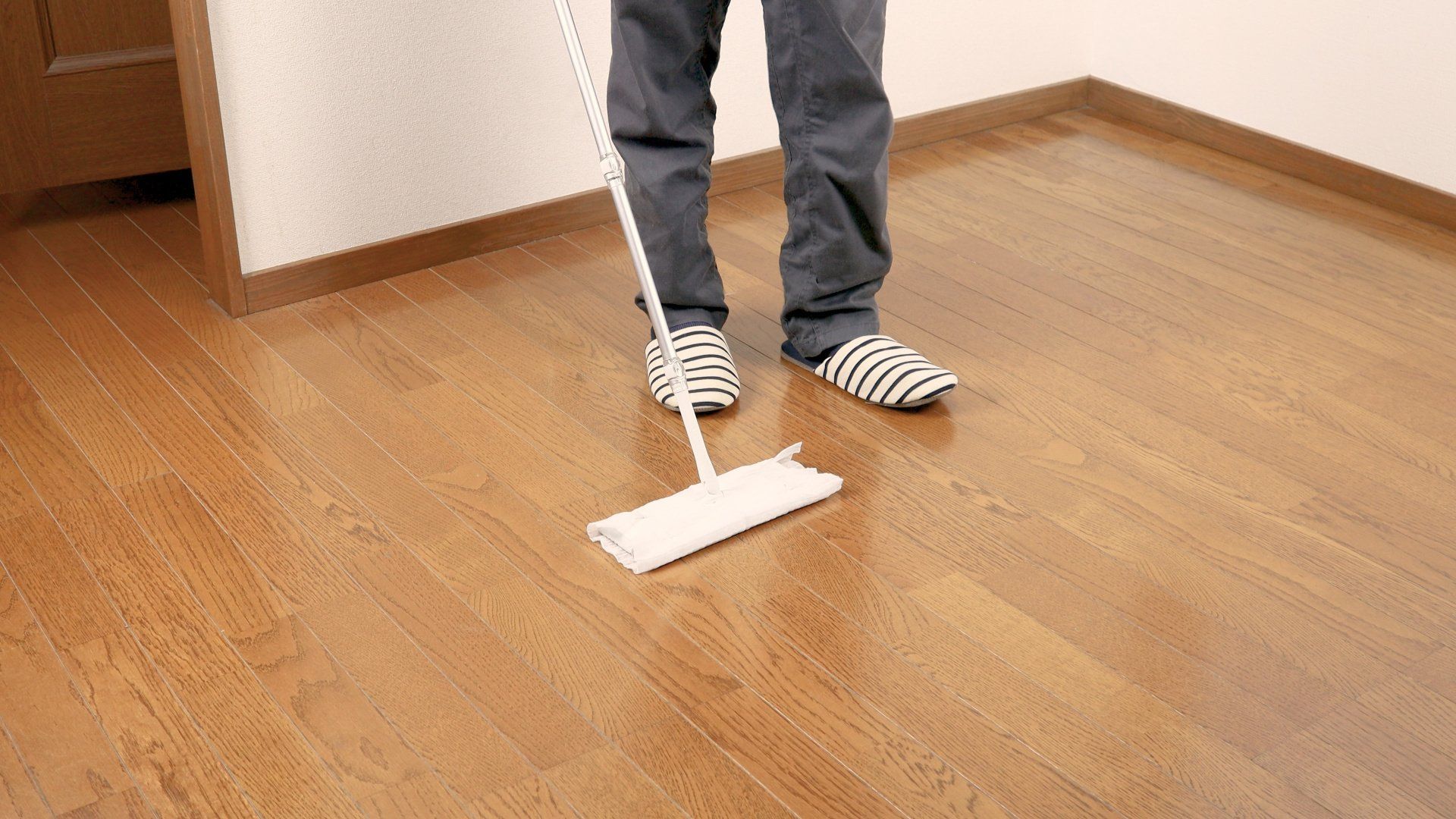 Nettoyage de parquet