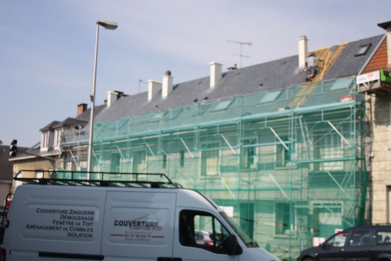 Travaux de couverture