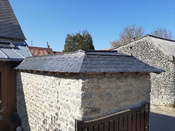 Toiture en ardoise