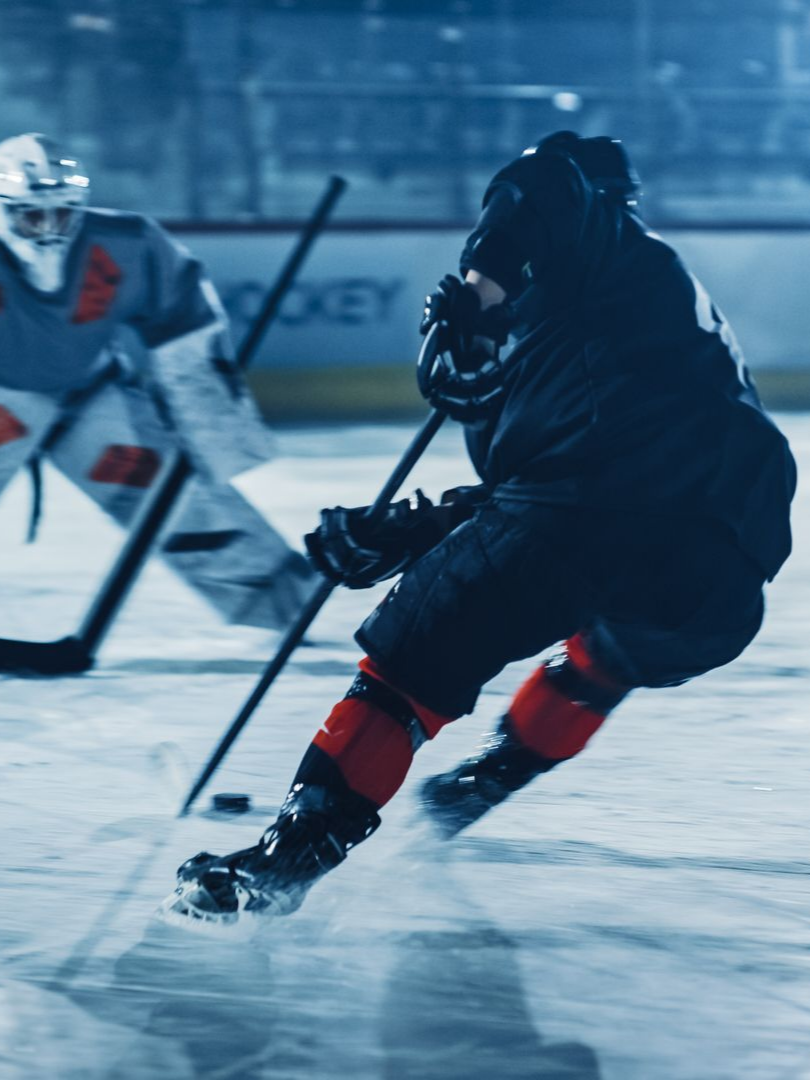 Joueurs de hockey sur glace