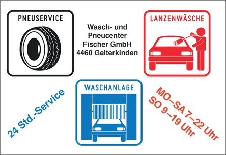Logo - Wasch- und Pneucenter Fischer GmbH