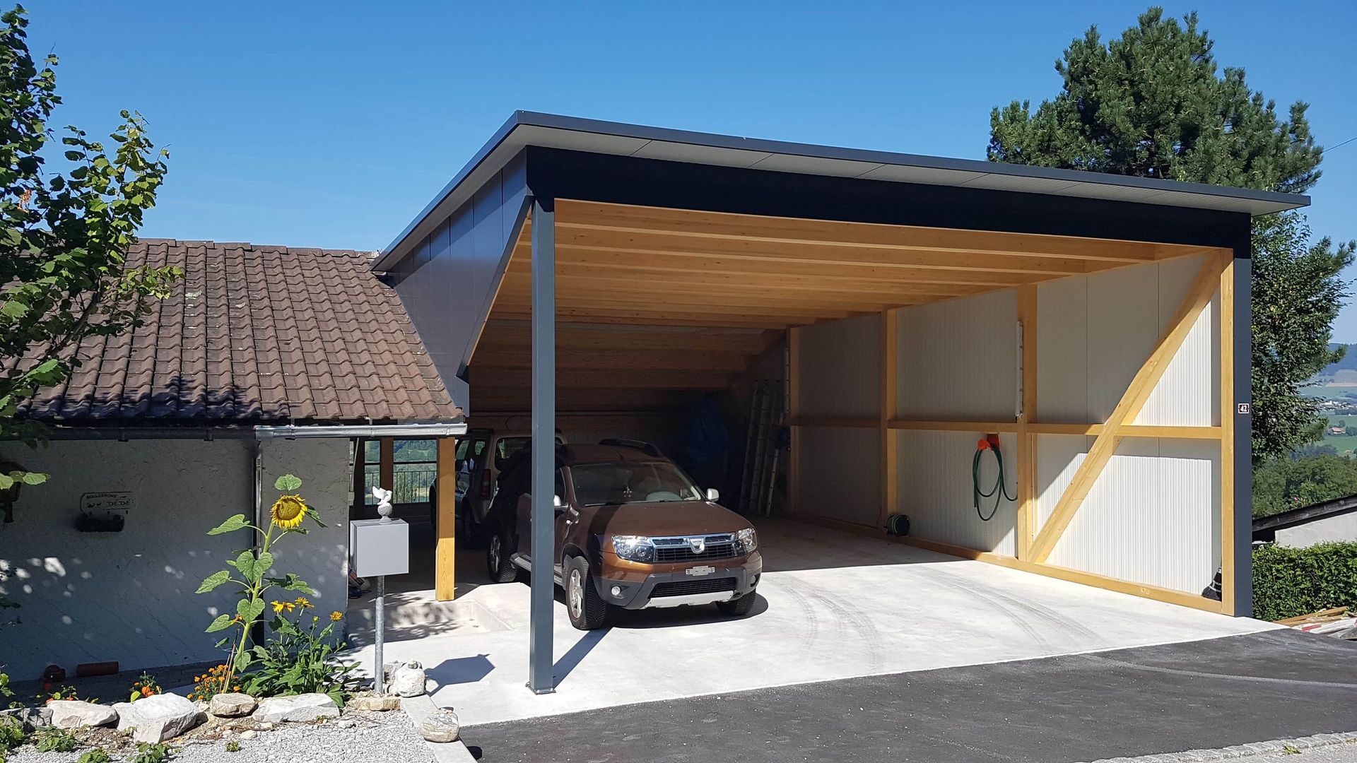Couvert et garage - Molleyres Concept