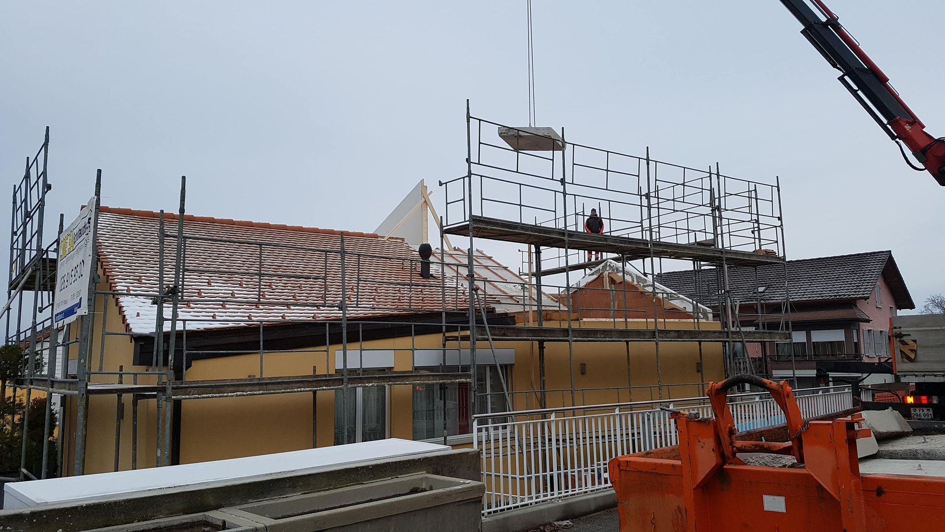 Rehaussement d'une villa - Molleyres Concept