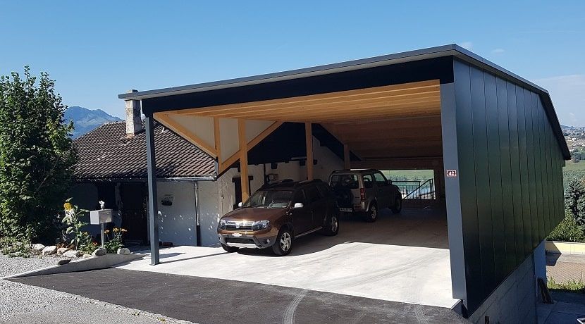 Couvert et garage - Molleyres Concept