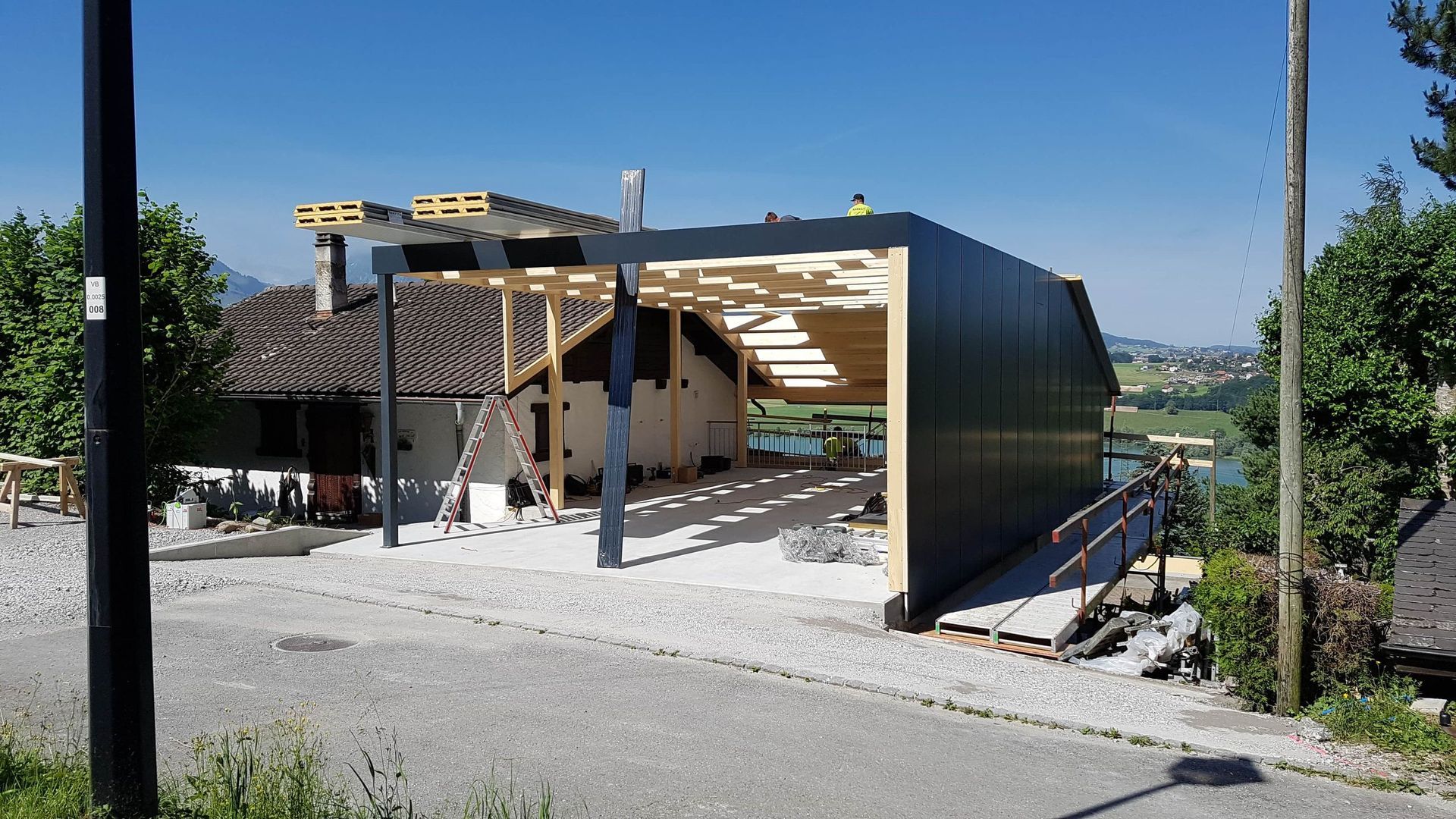 Couvert et garage - Molleyres Concept