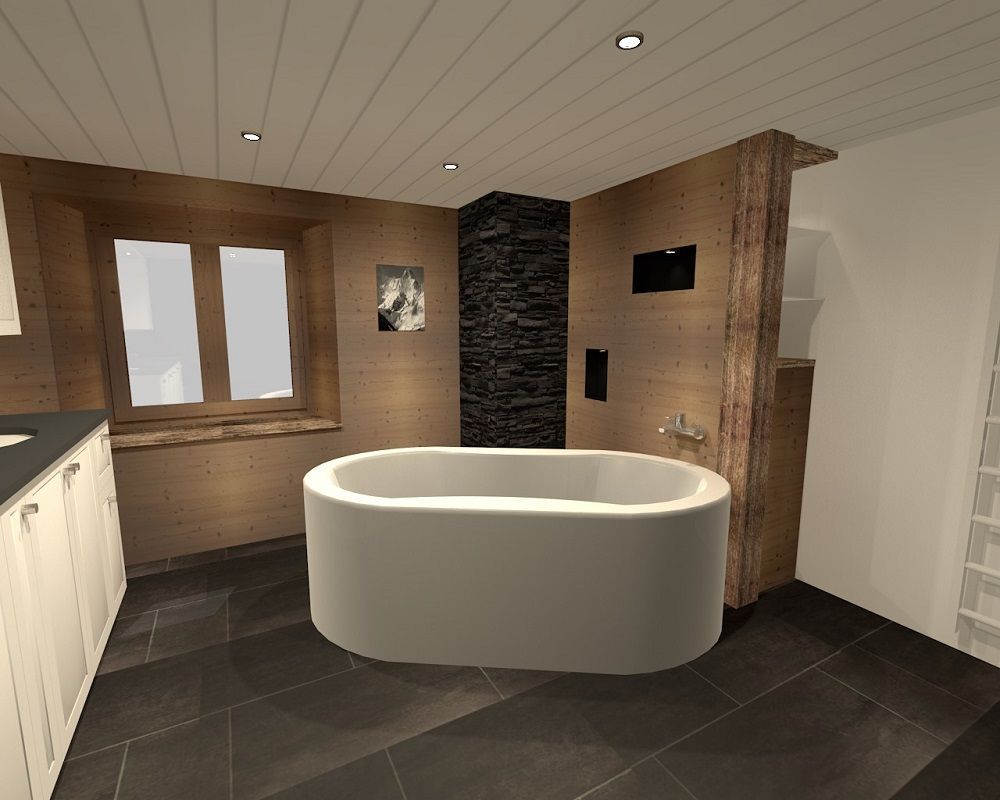 réfection d'une salle de bains - Molleyres Concept