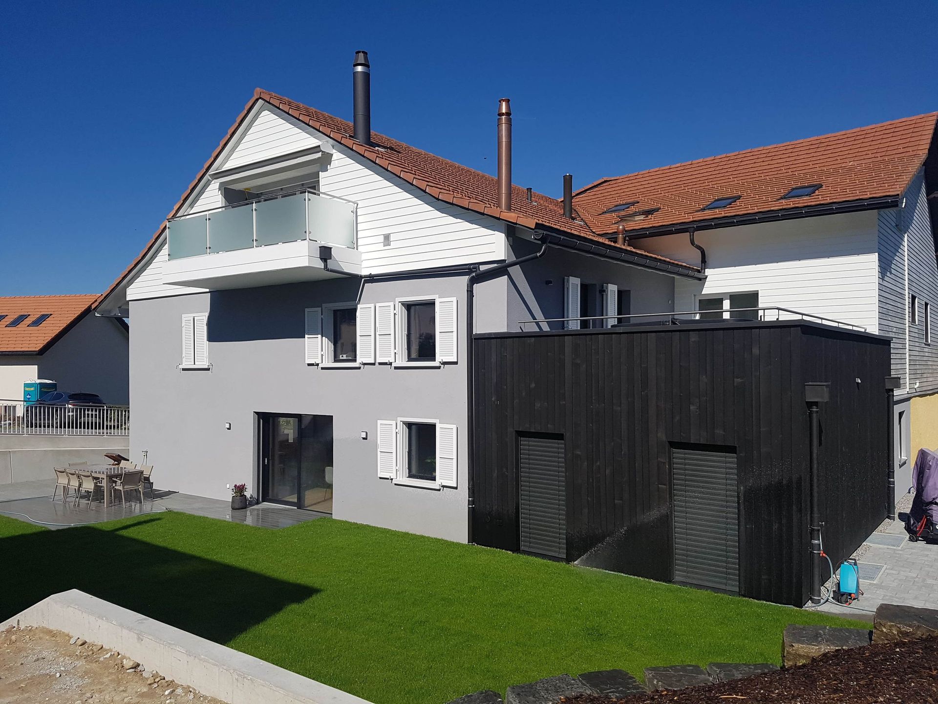 Transformation d'une maison villageoise - Après travaux - Molleyres Concept