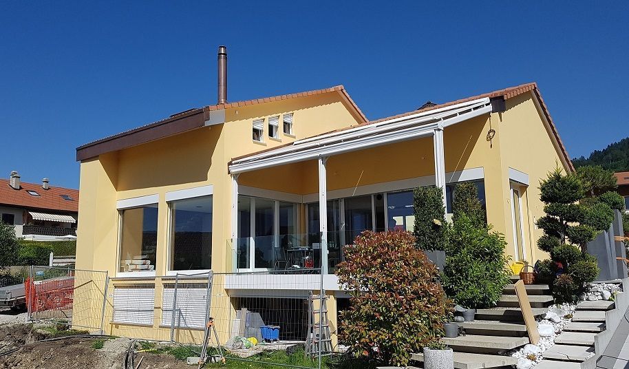 Rehaussement d'une villa - Molleyres Concept