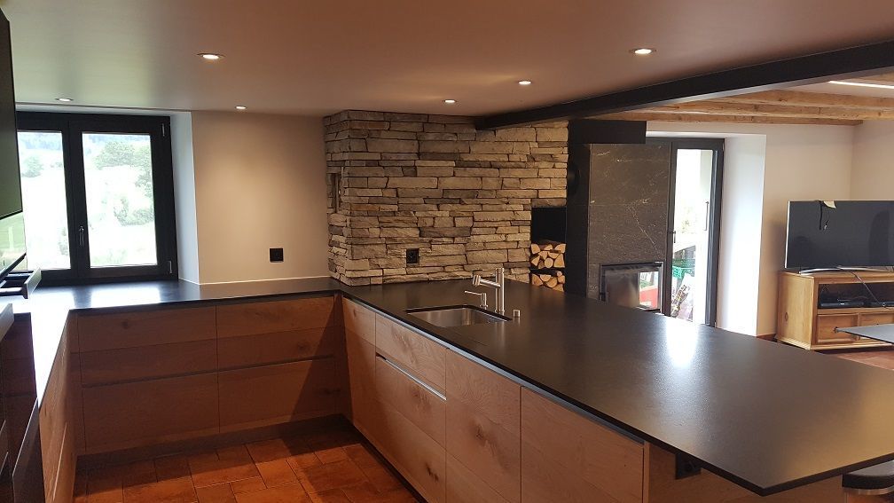 rénovation d'un séjour - Molleyres Concept