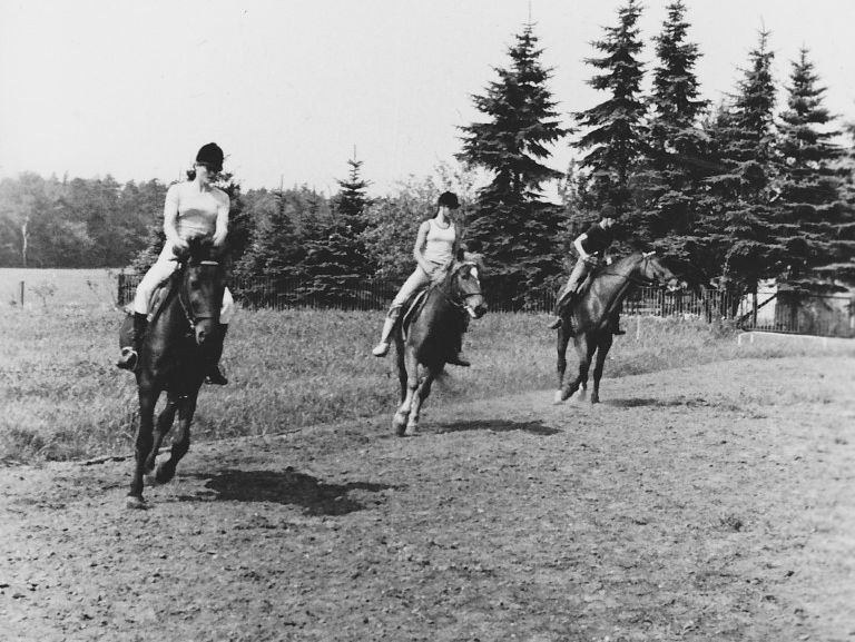 Kutschenfahrt damals