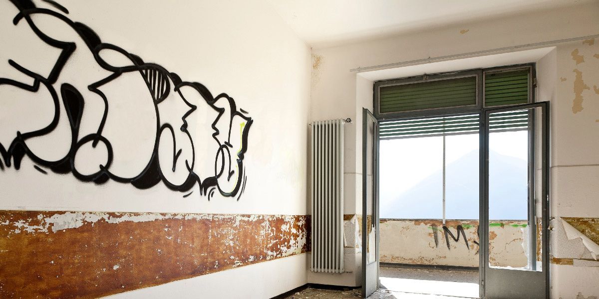 Logement vandalisé