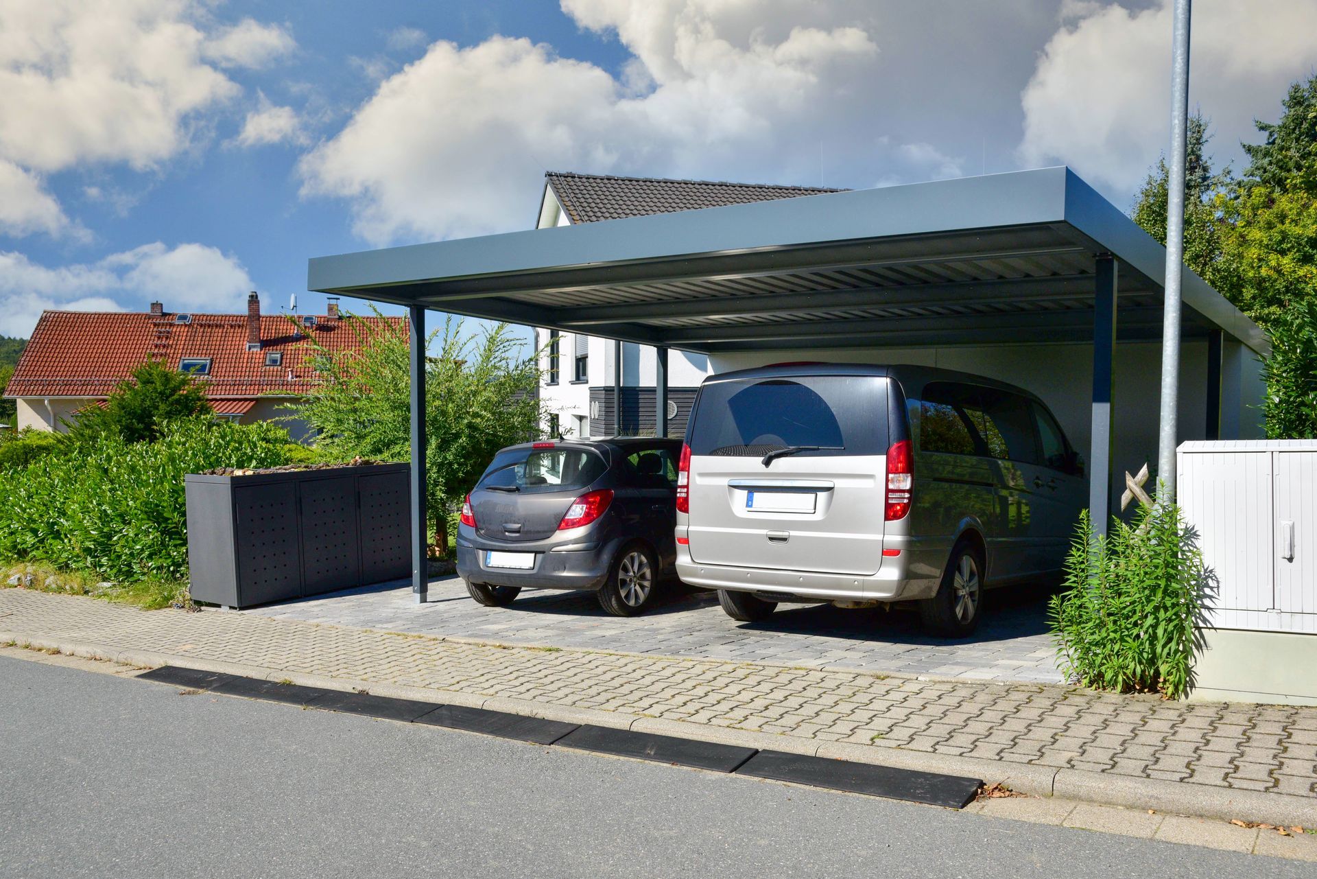 Carport en aluminium