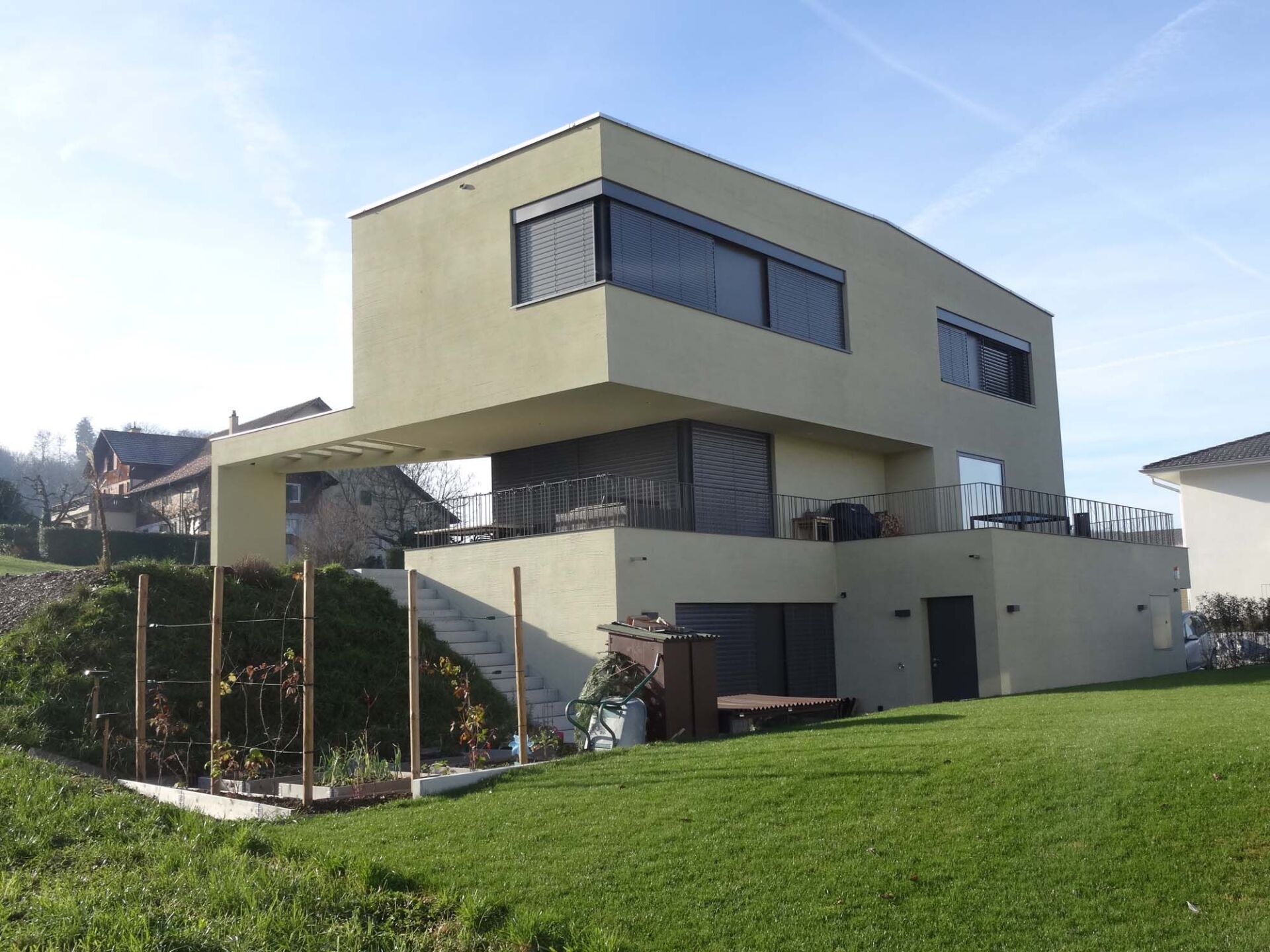 Neubau Einfamilienhaus Nottwil - Roland Engel Architektur GmbH in Luzern