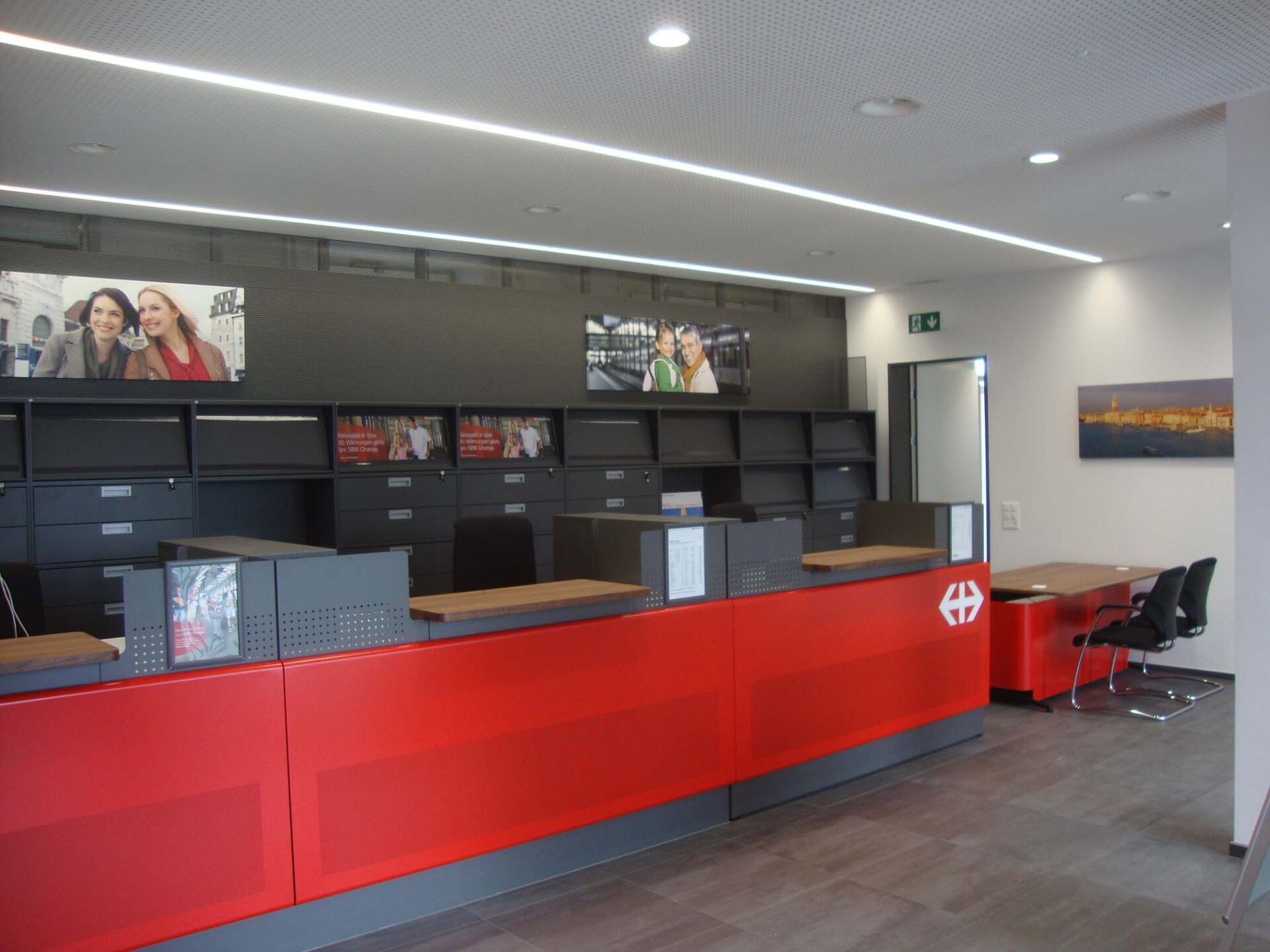 Umbau Bahnreisezentrum Sursee - Roland Engel Architektur GmbH in Luzern