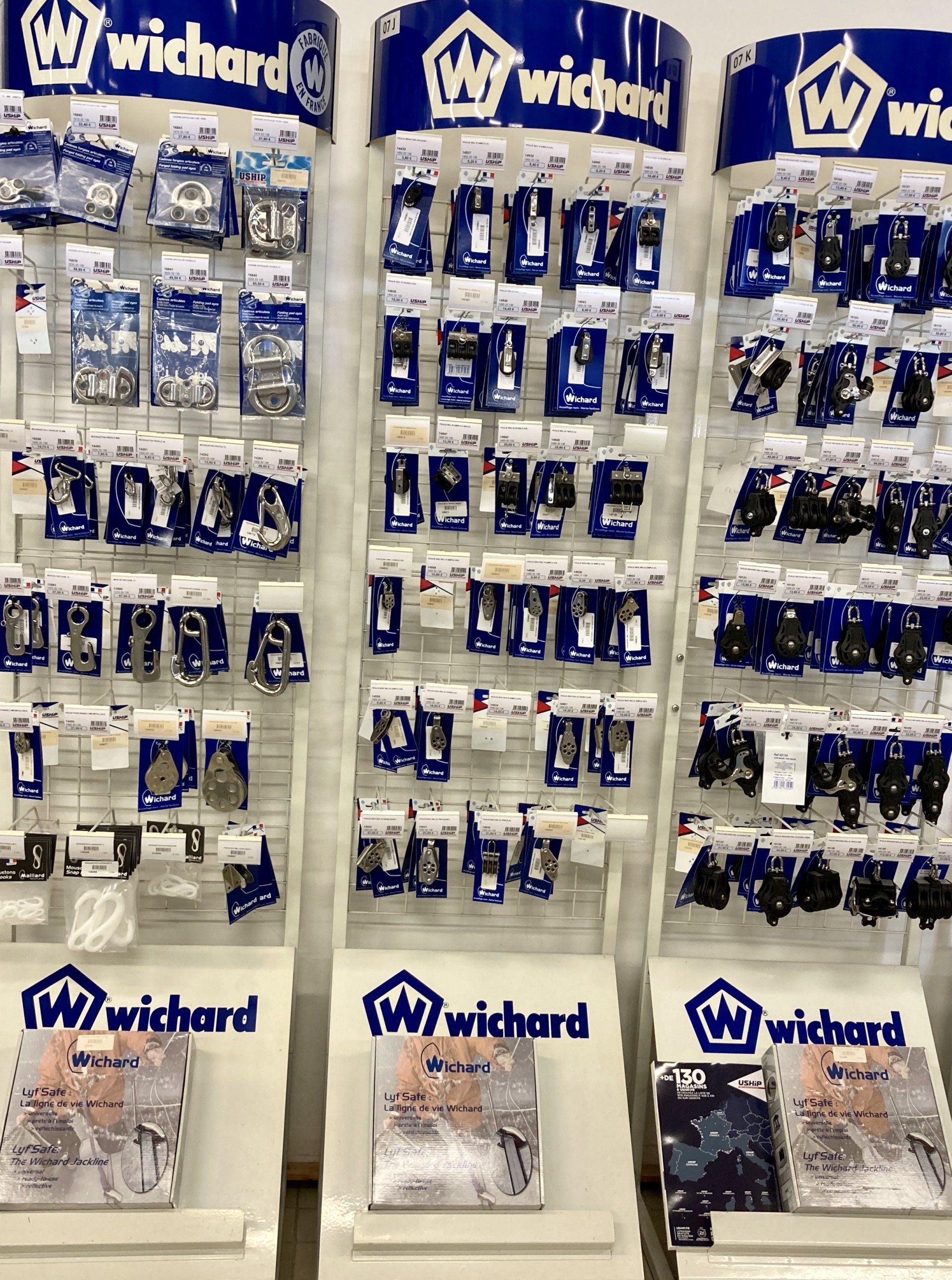 Matériel d'accastillage