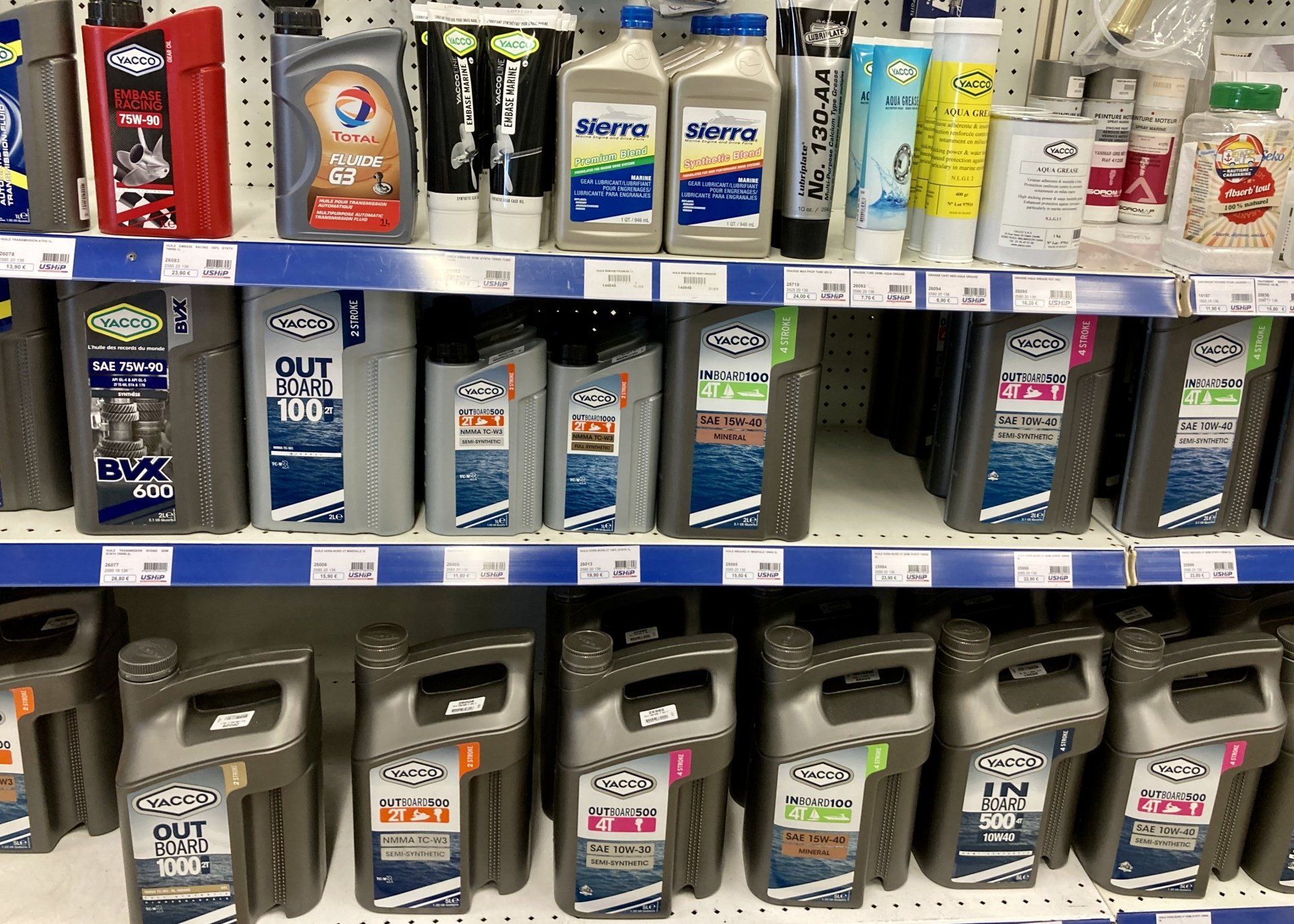 Entretien moteur bateau