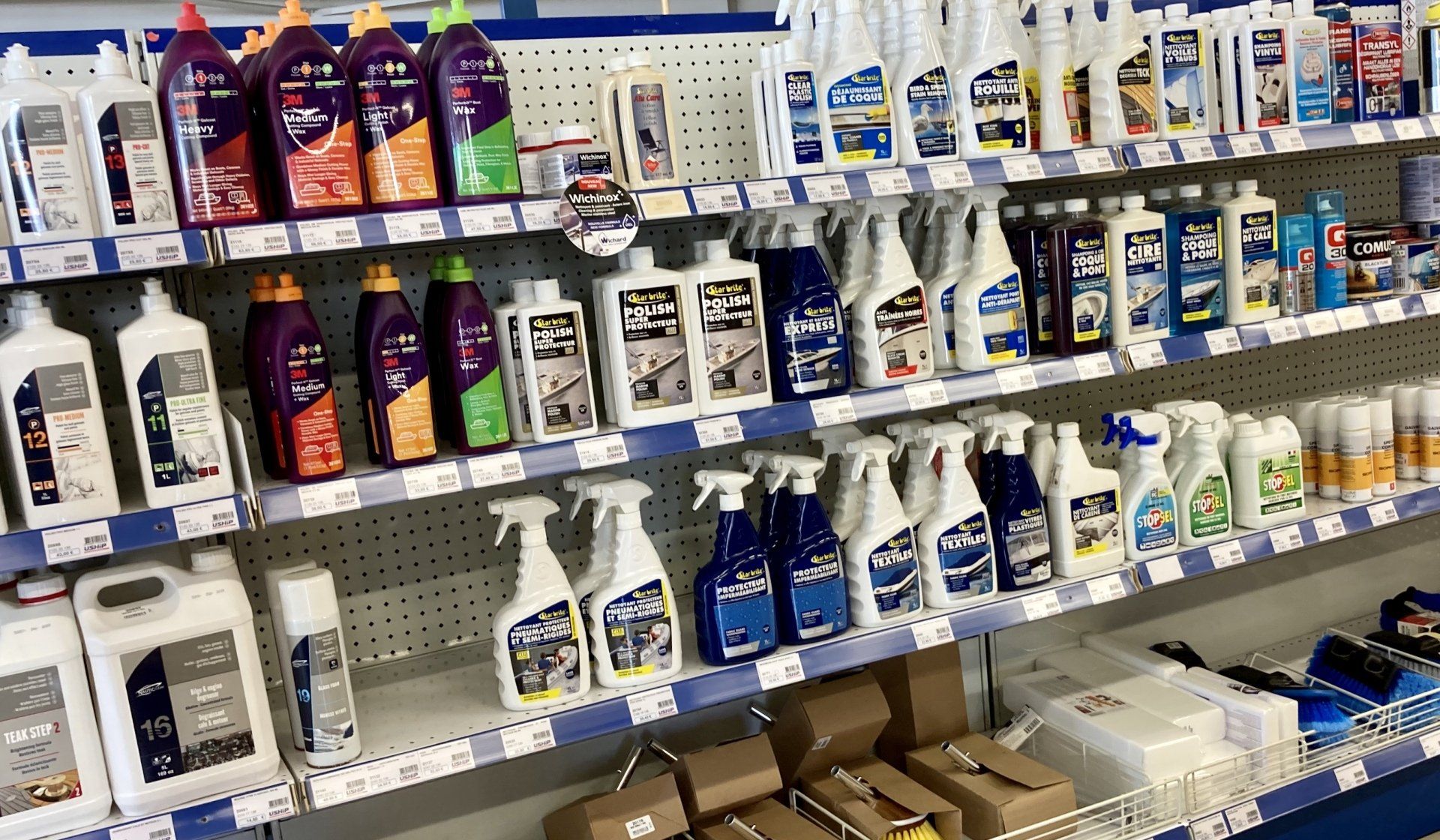 Entretien bateau peinture