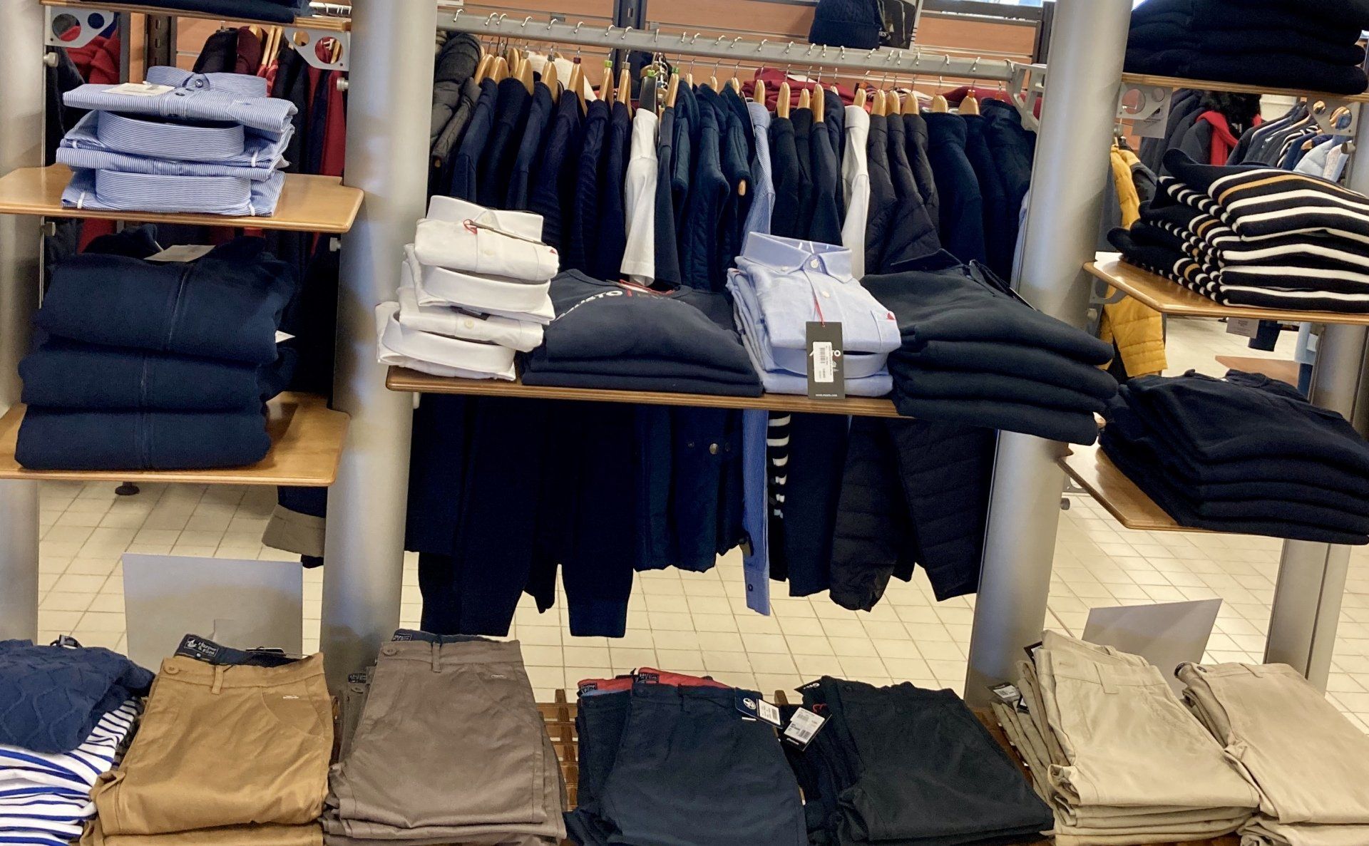 Pulls pantalons marins