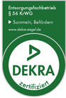 DEKRA zertifizierter Entsorgungsfachbetrieb
