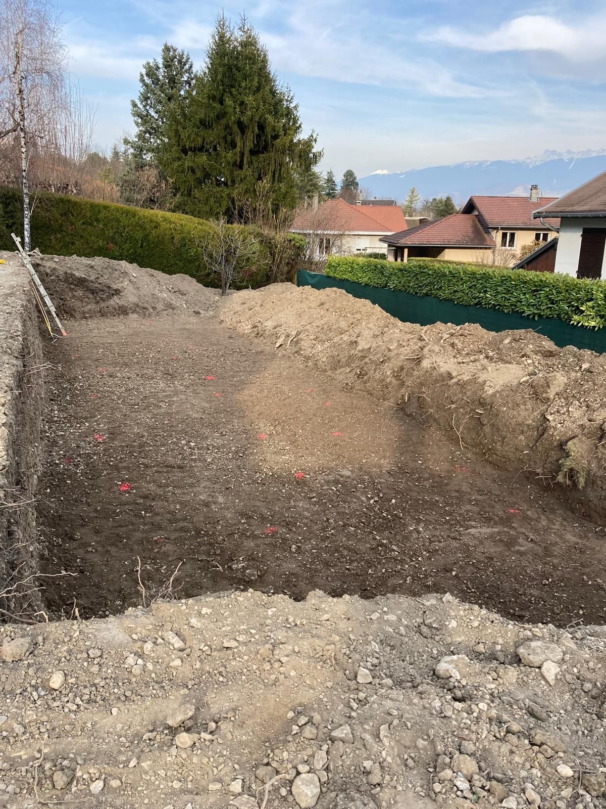 Travaux de terrassement
