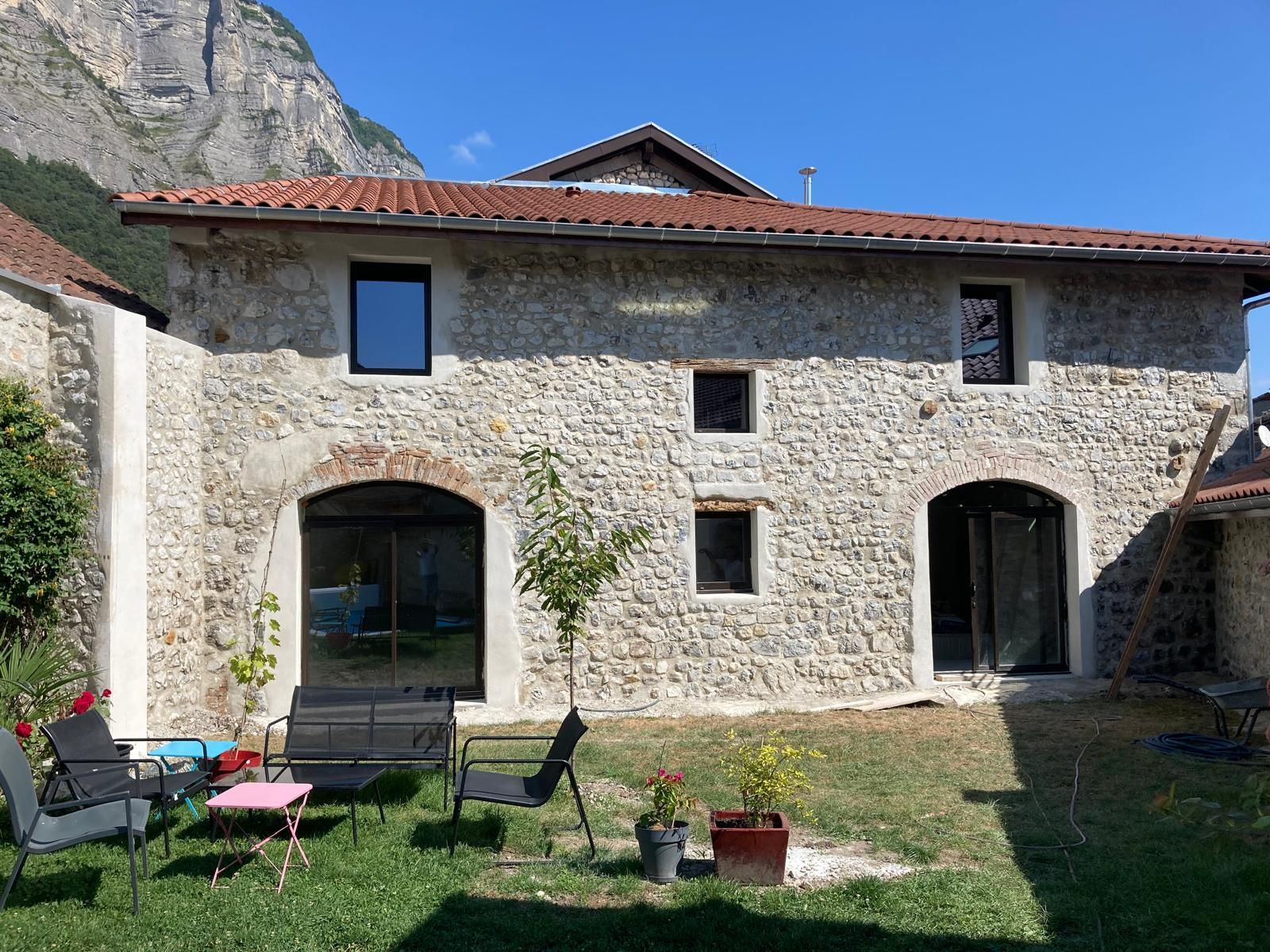 Ravalement de façade terminé