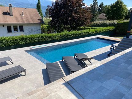 Piscine achevée