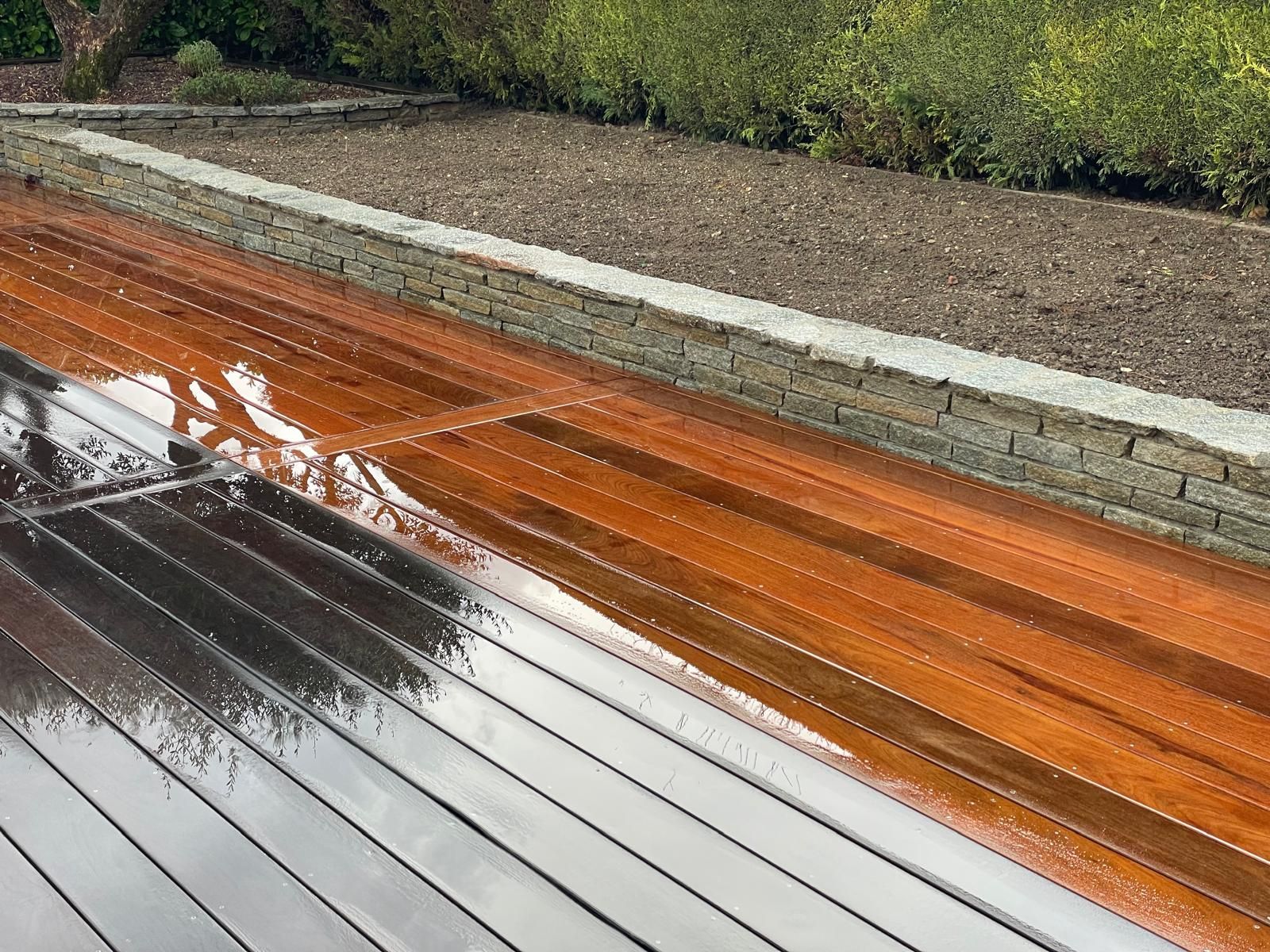 Abords en bois pour une piscine