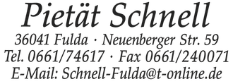 Pietät Schnell- Bestattungsinstitut-logo