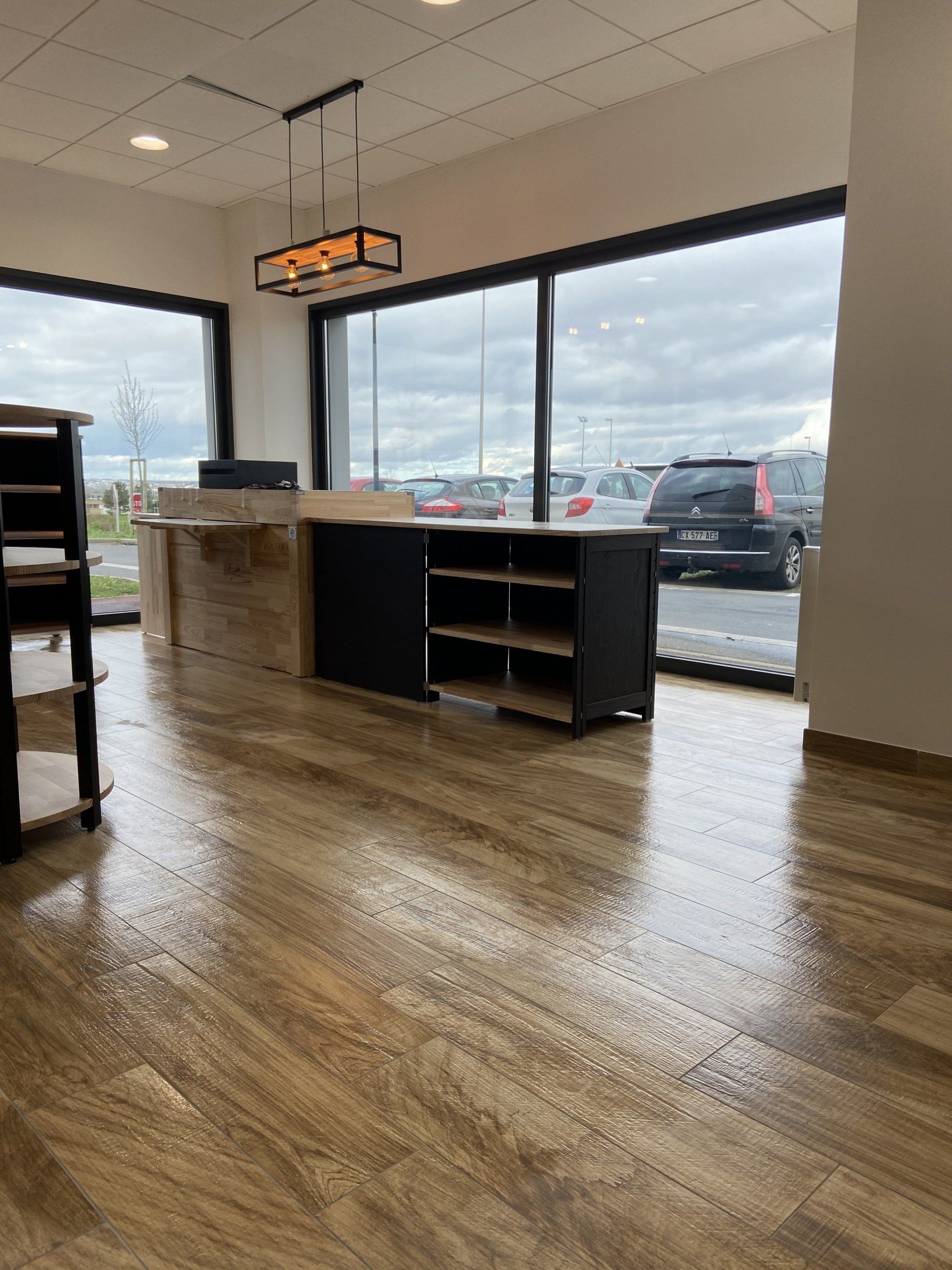 Entrée d'une boutique vrac