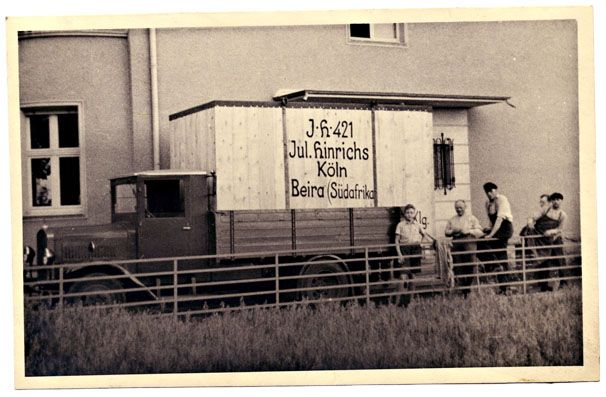 Julius Hinrichs Möbel-Spedition - 1930