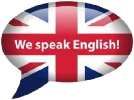 We speak english