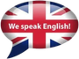 We speak english