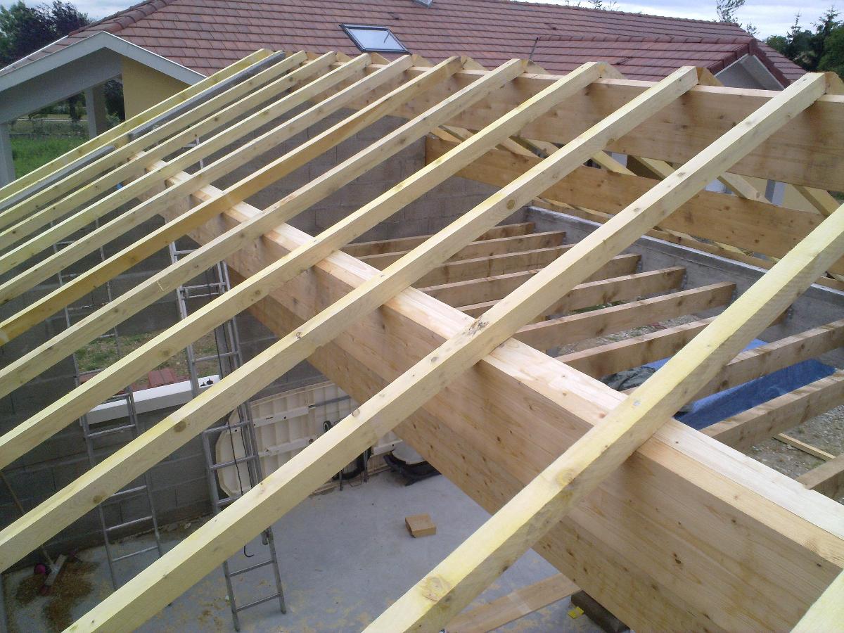Construction charpente bois