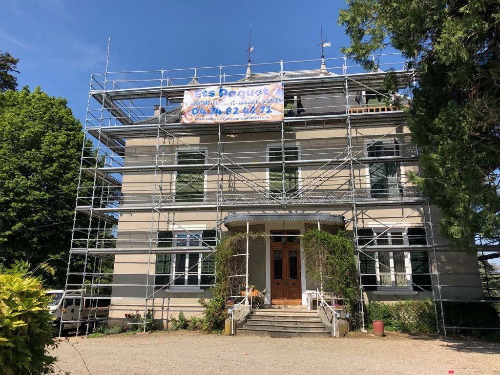 Renovation de couverture.