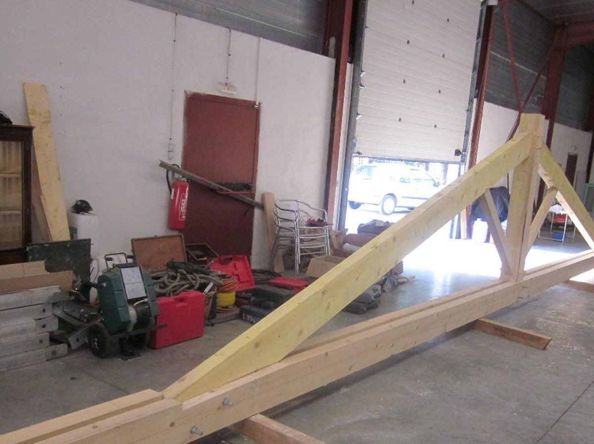 construction charpente atelier
