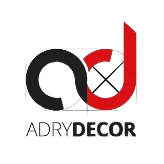 Un logotipo para una empresa llamada adrydecor