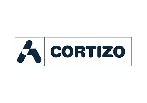 Logotipo de la empresa Cortizo. Presenta el símbolo