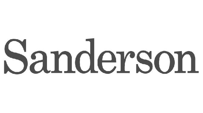 Logo papier peint Sanderson