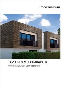 Fassade mit Aharakter