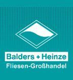 Das Balders + Heinzie-Logo befindet sich auf blauem Hintergrund.