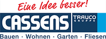 Ein blau-weißes Logo für die Cassens Trauco Gruppe